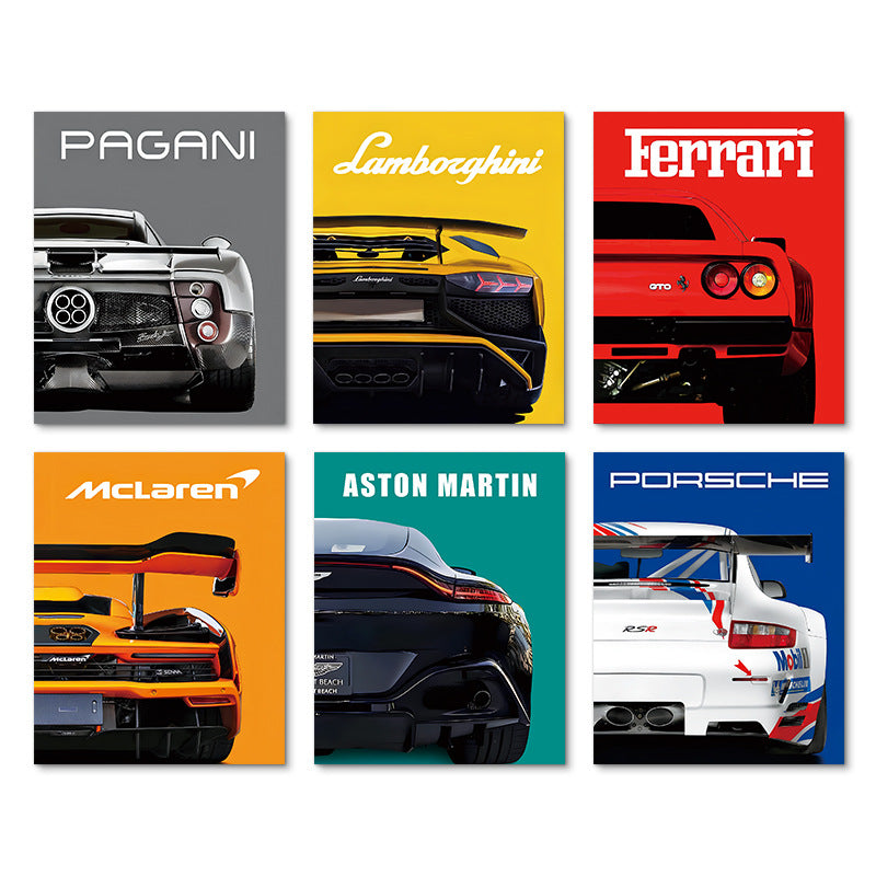 formula sports car print