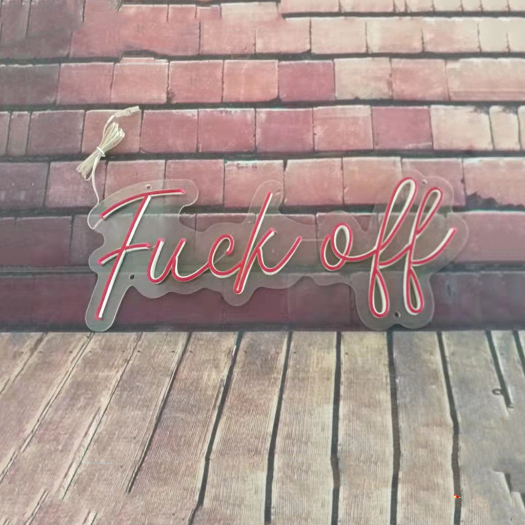 f*ck off neon light