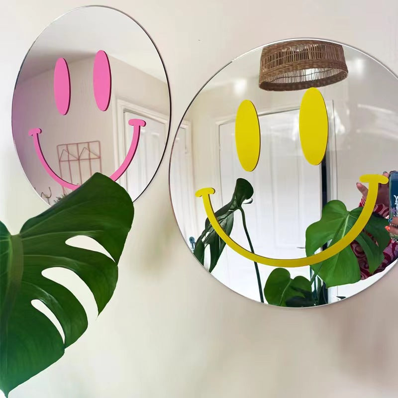 smiley mirror