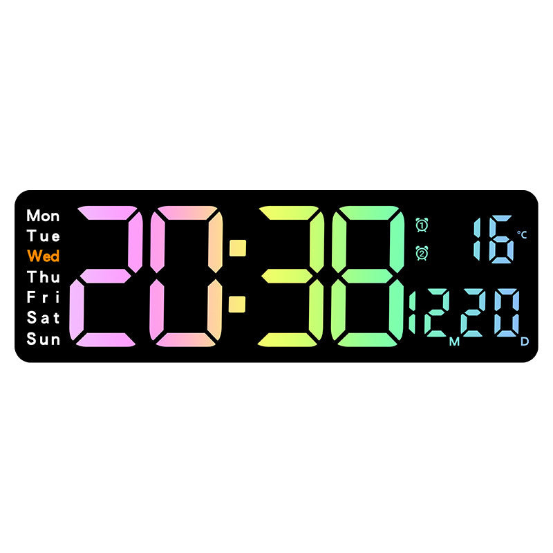digi wall analog clock