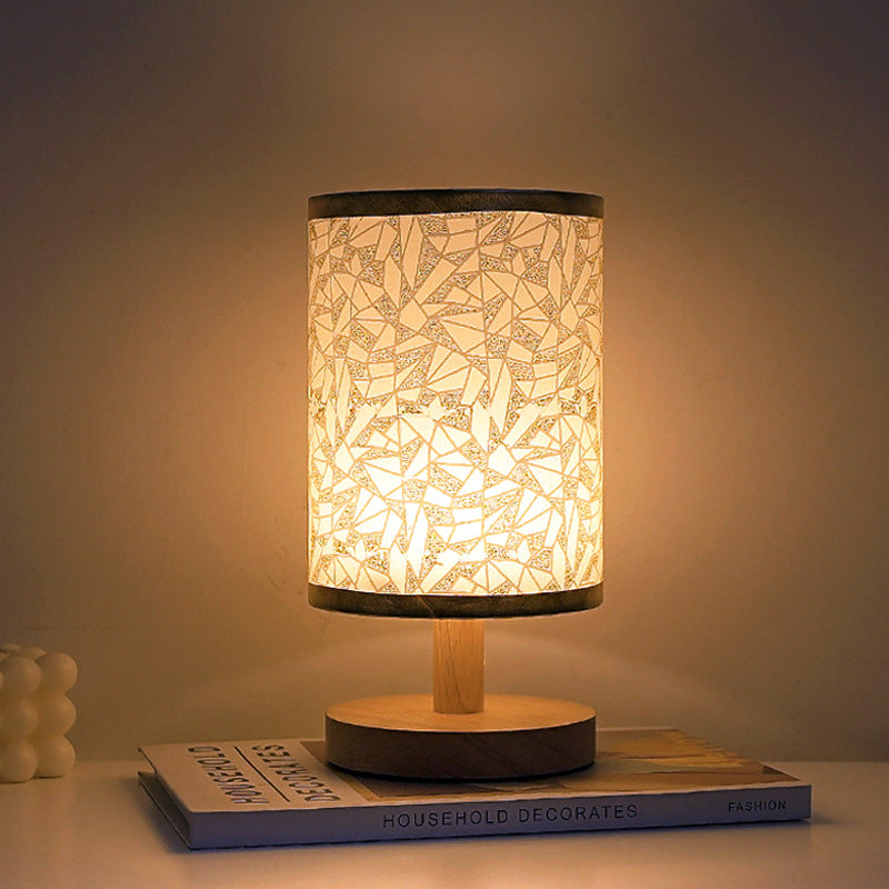 nordic wooden table lamp