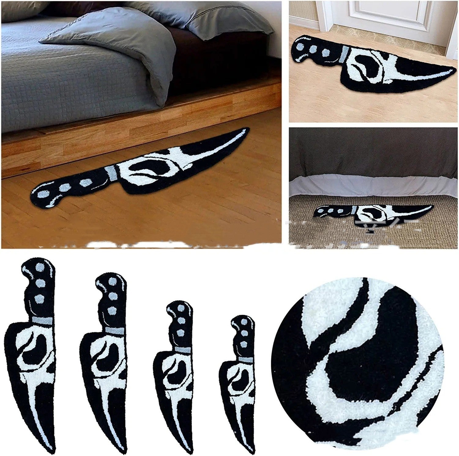 scream throw rug