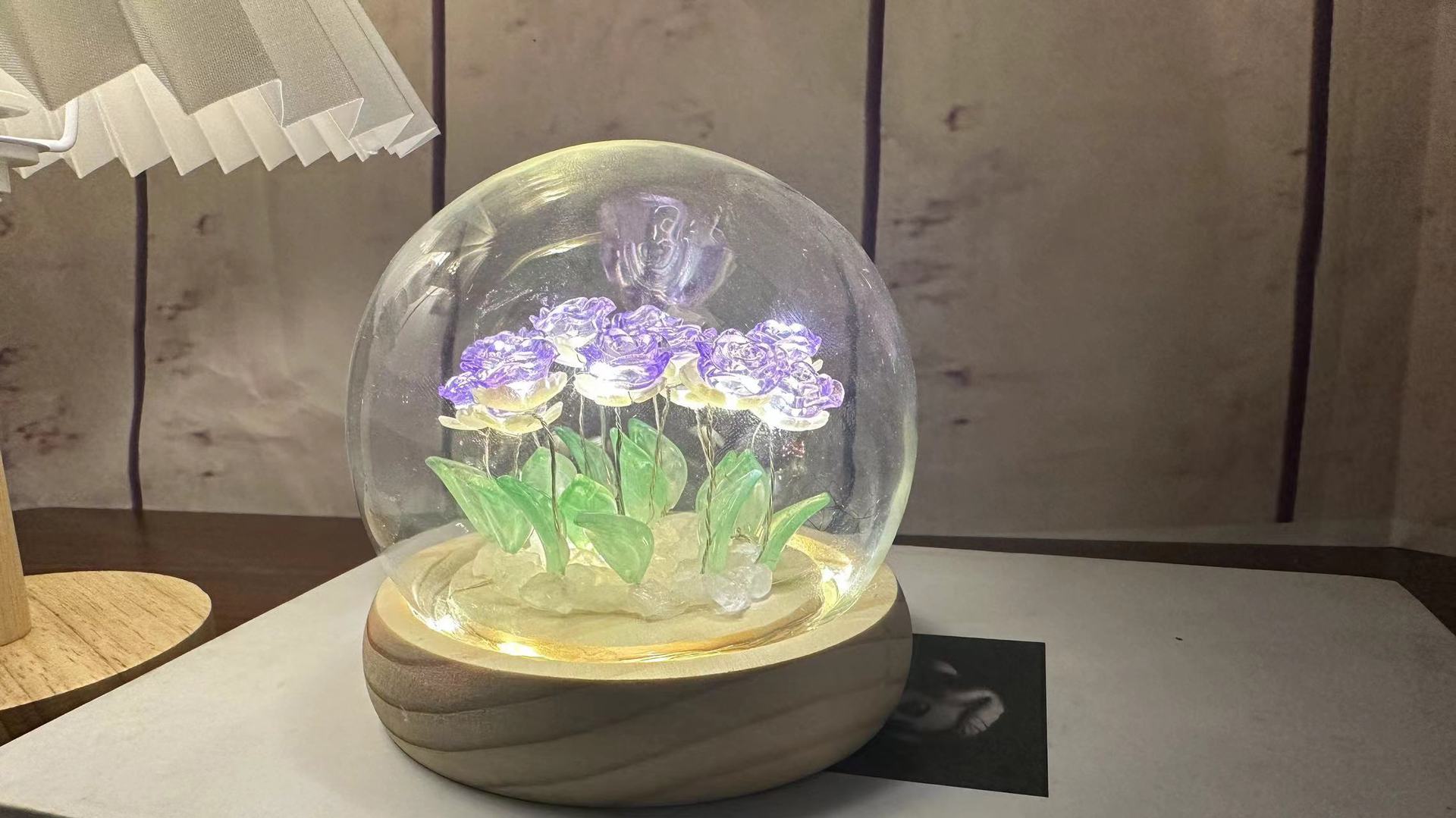 rosa night light