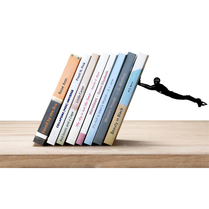 powi metal book end
