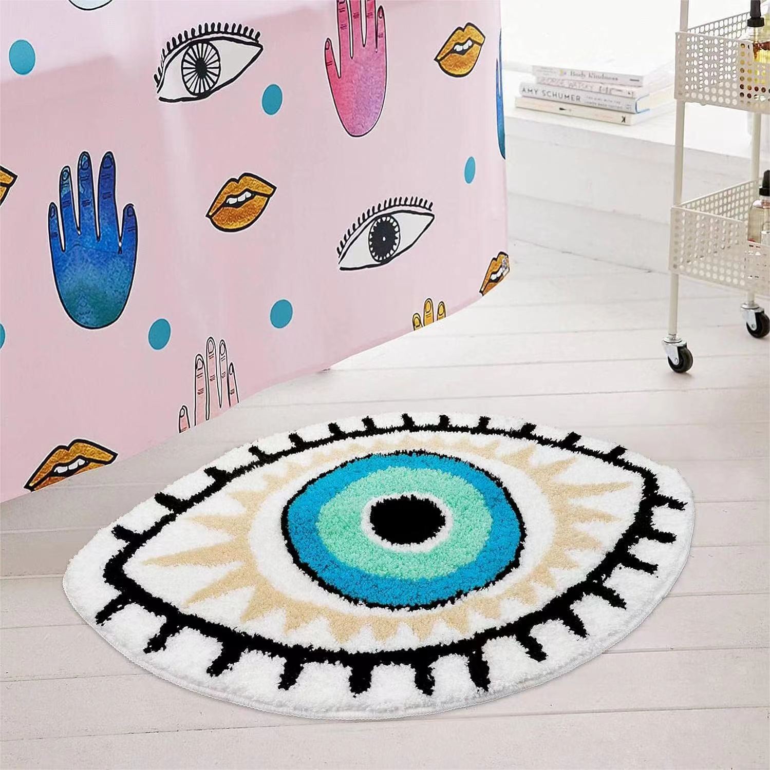 lucky throw rug