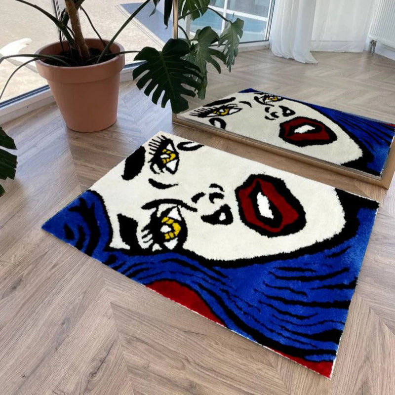 carpe throw rug