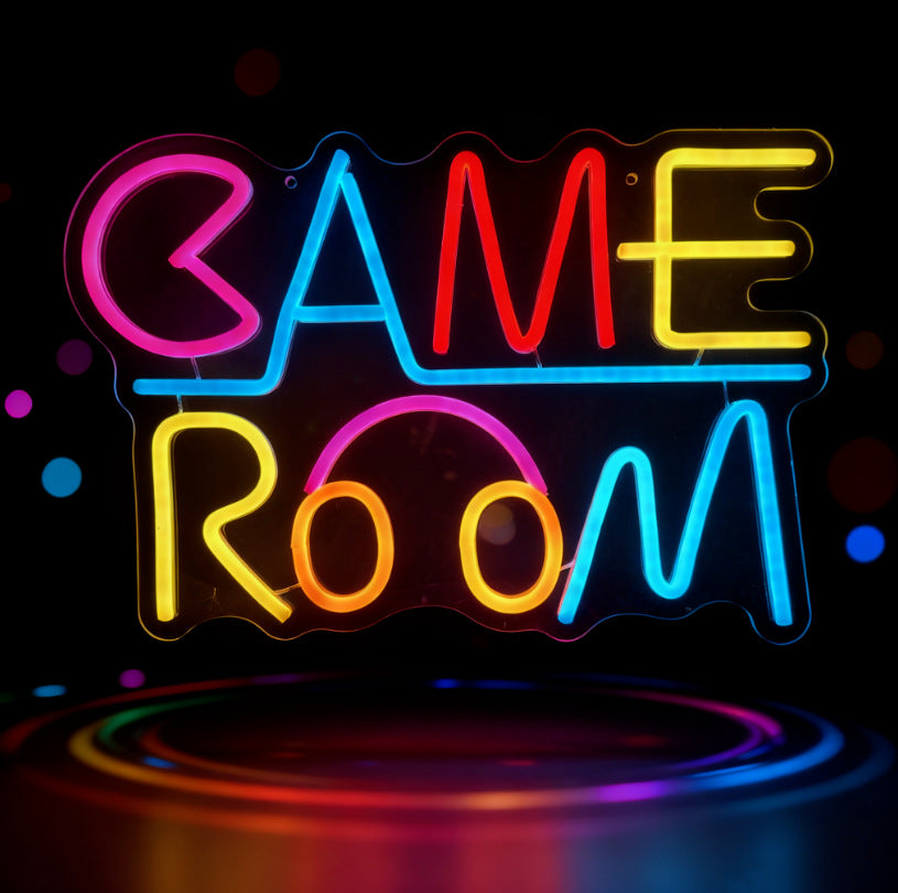 neon gaming controller light