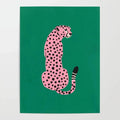 iconic leopard print canvas
