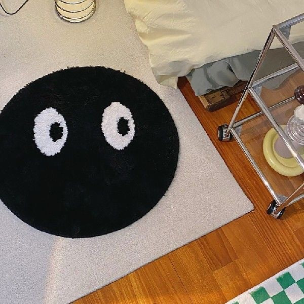 billiards 8-ball throw rug