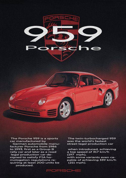 milano sports car print