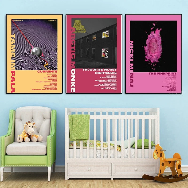 iconic album wall canvas