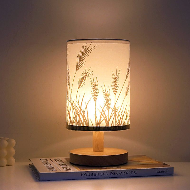 nordic wooden table lamp