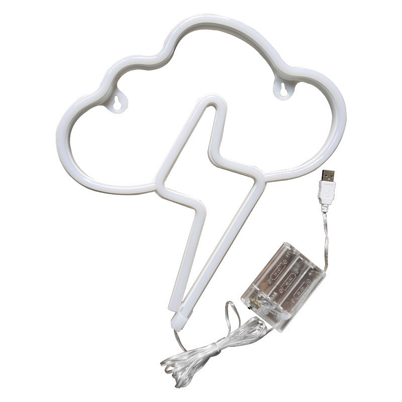 lightning neon light