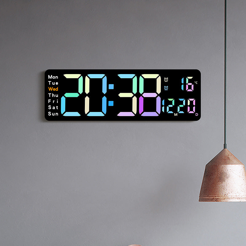 digi wall analog clock