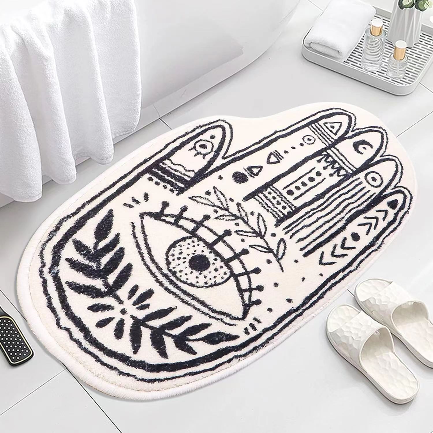 lucky throw rug