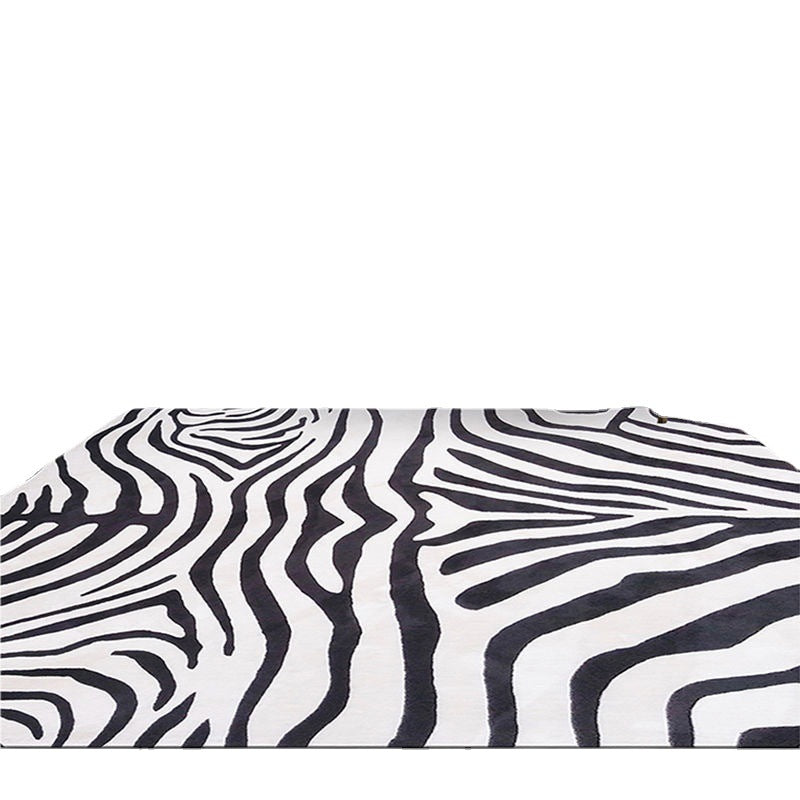 zebra print carpet