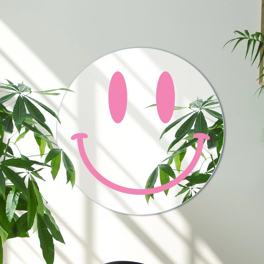 smiley mirror