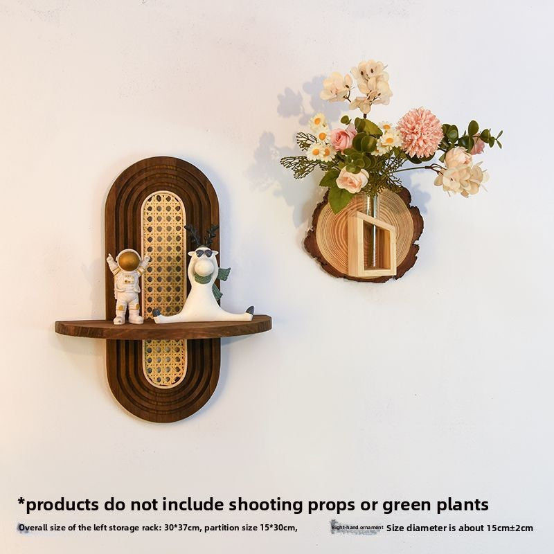 wicker hali wall rack