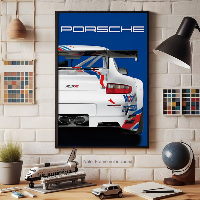 formula sports car print
