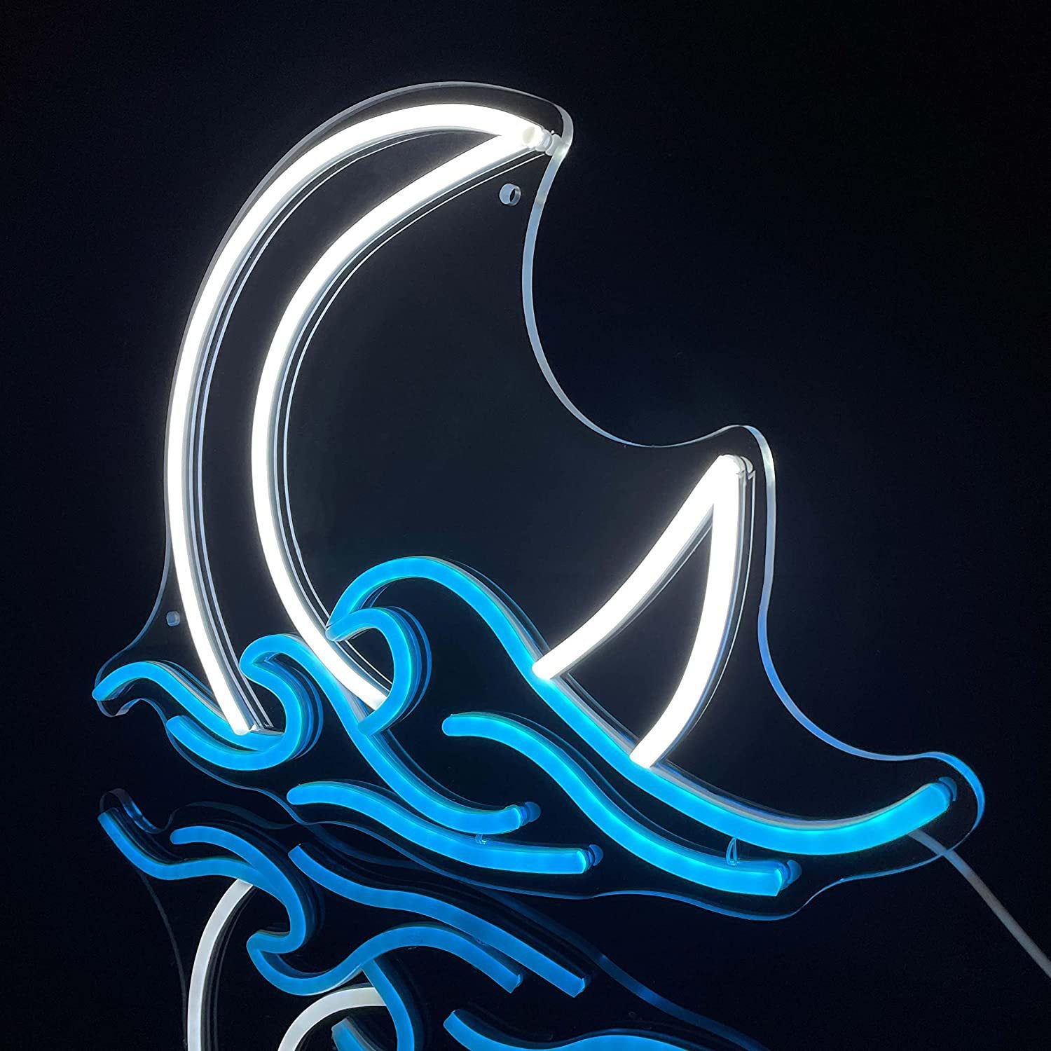 cali luna wave neon light