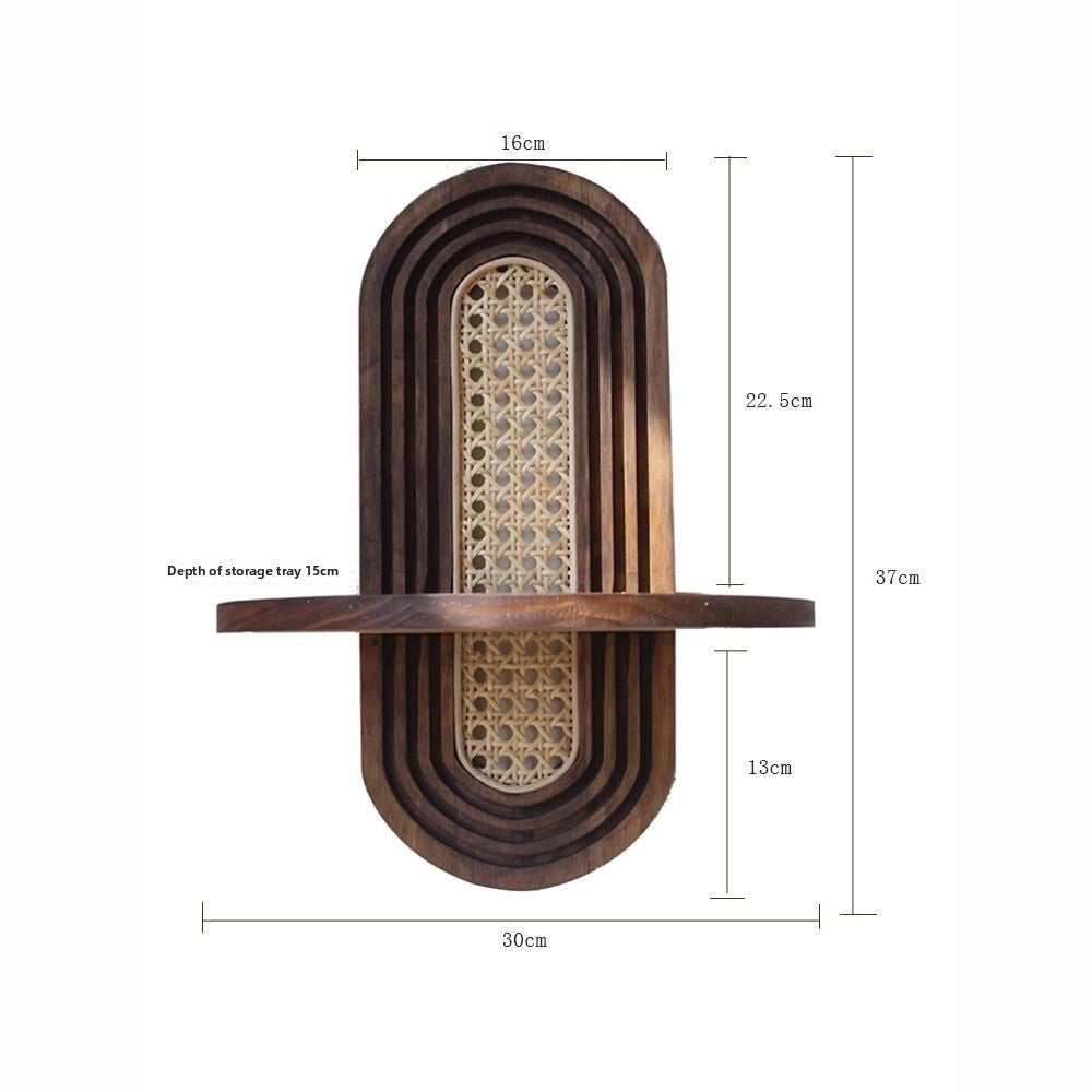 wicker hali wall rack
