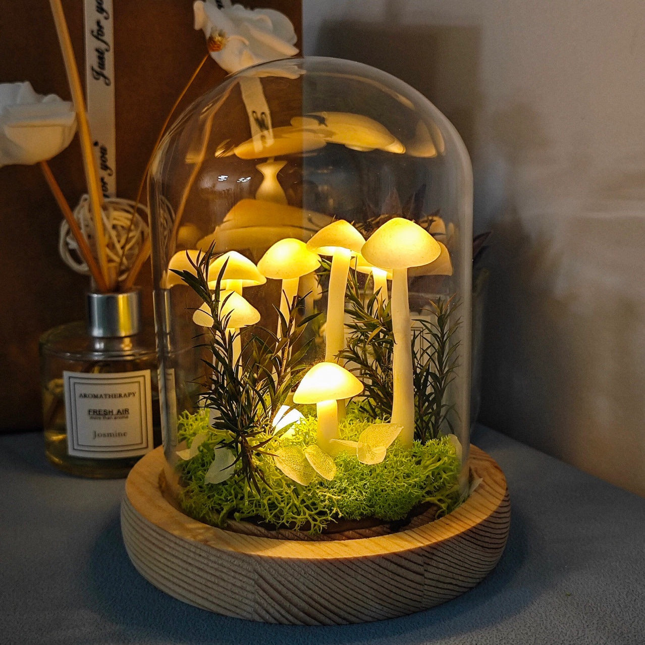mythical mushroom light