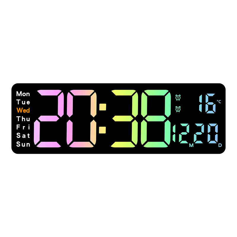 digi wall analog clock