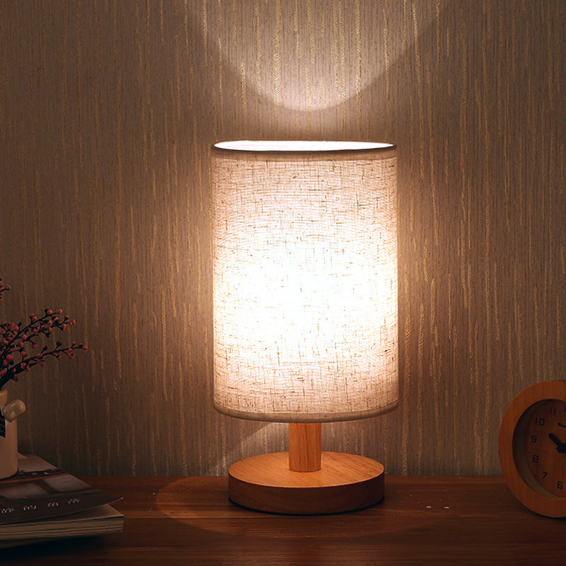 nordic wooden table lamp