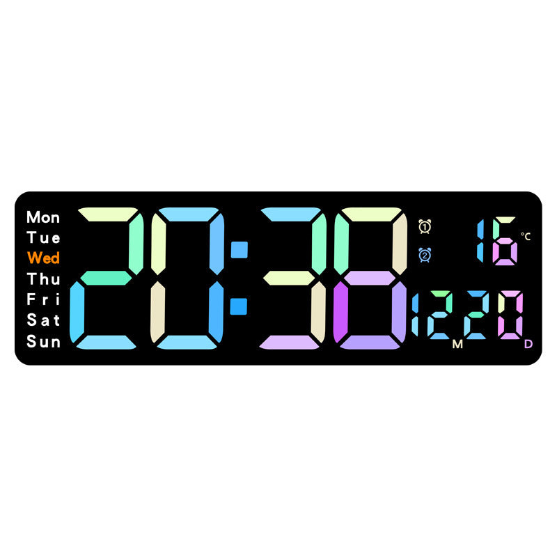 digi wall analog clock