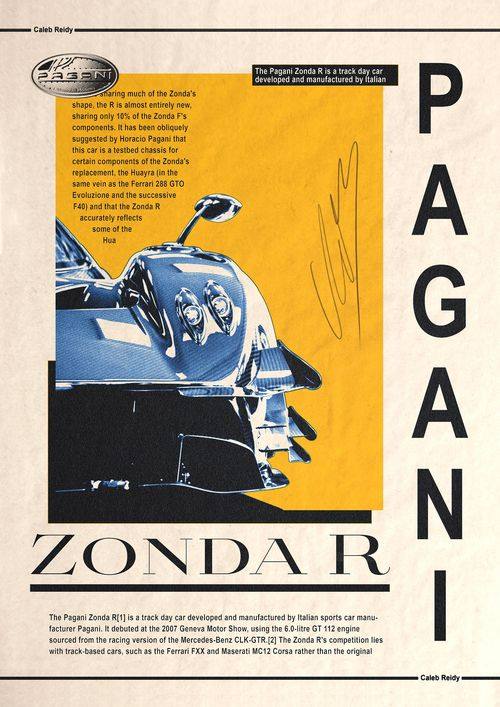 milano sports car print