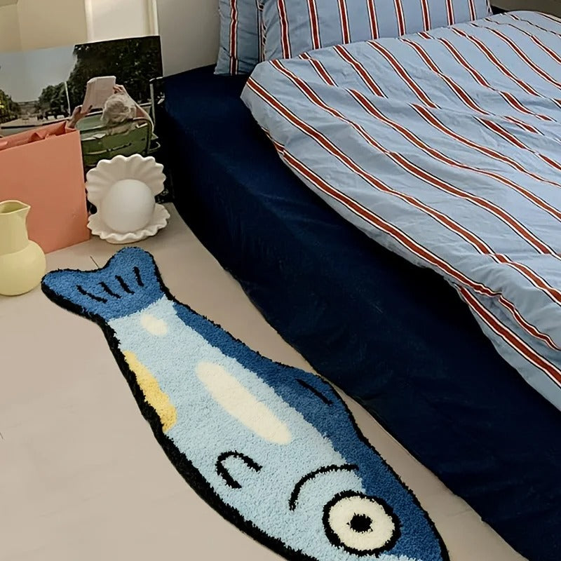 koi throw rug