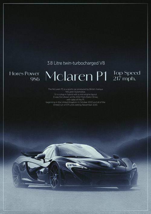 milano sports car print
