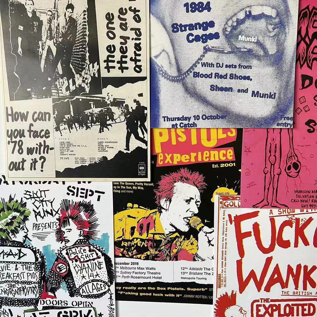 grue rock poster set