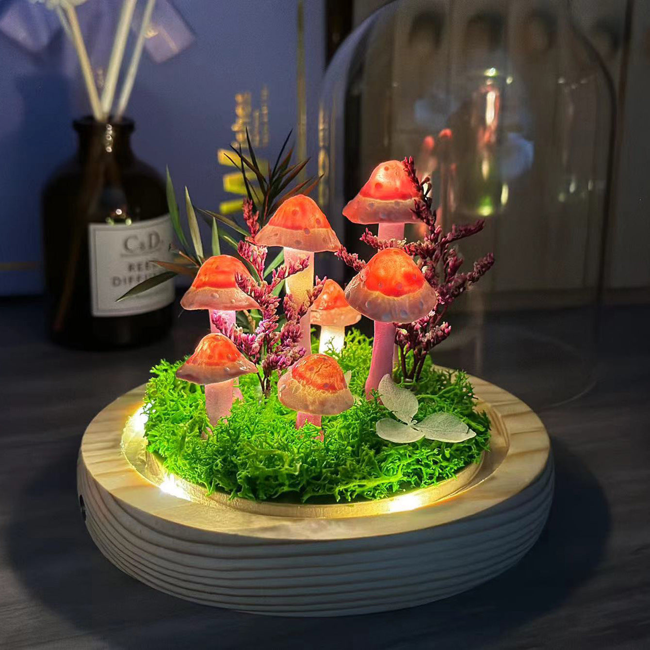 mythical mushroom light