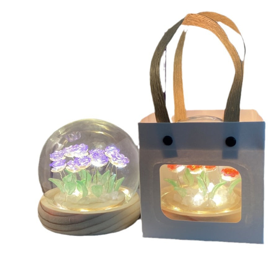 rosa night light