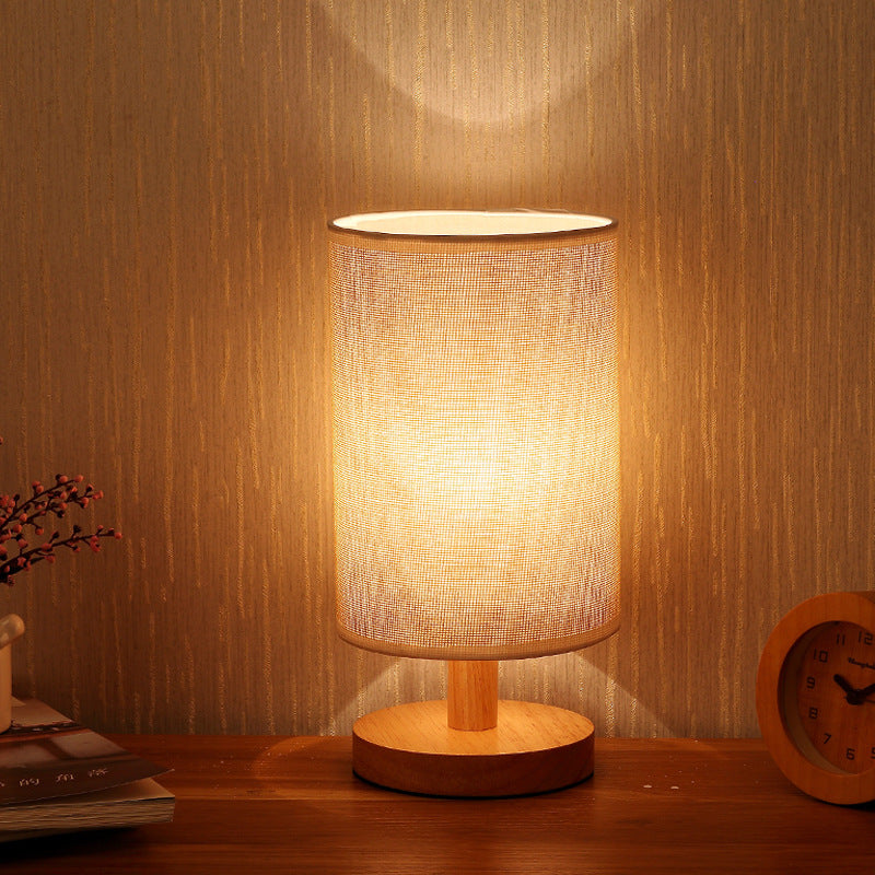 nordic wooden table lamp