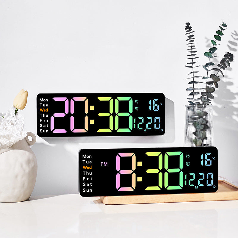 digi wall analog clock