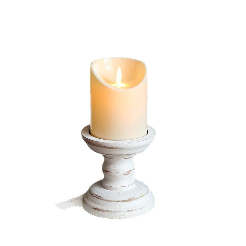 wode candlestick holder