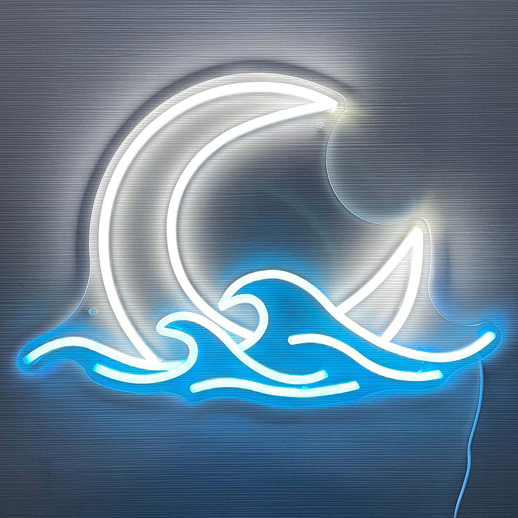 cali luna wave neon light