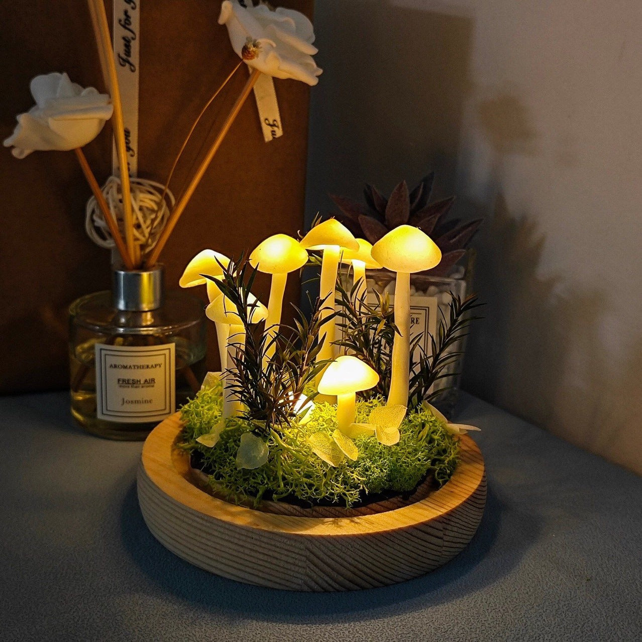 mythical mushroom light