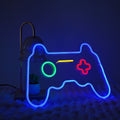 neon gaming controller light