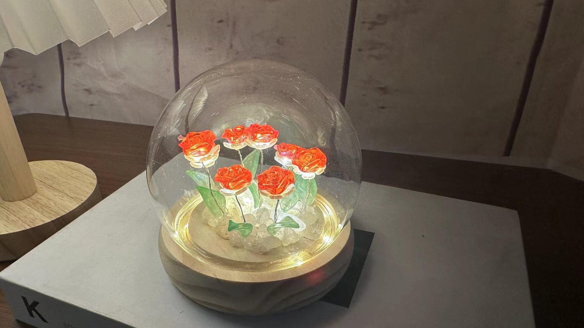 rosa night light