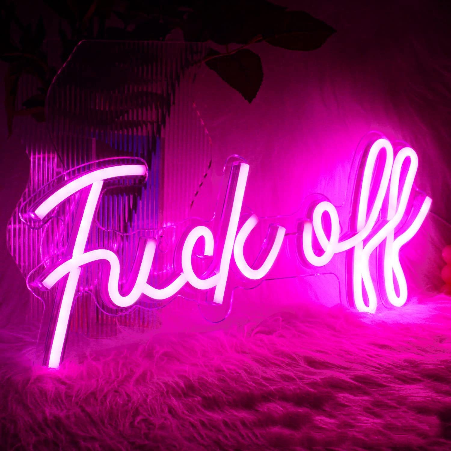 f*ck off neon light