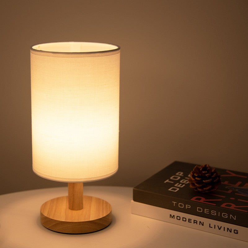 nordic wooden table lamp
