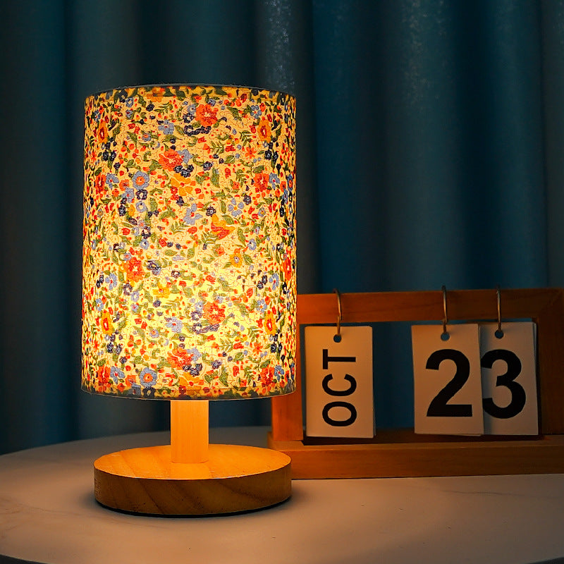 nordic wooden table lamp